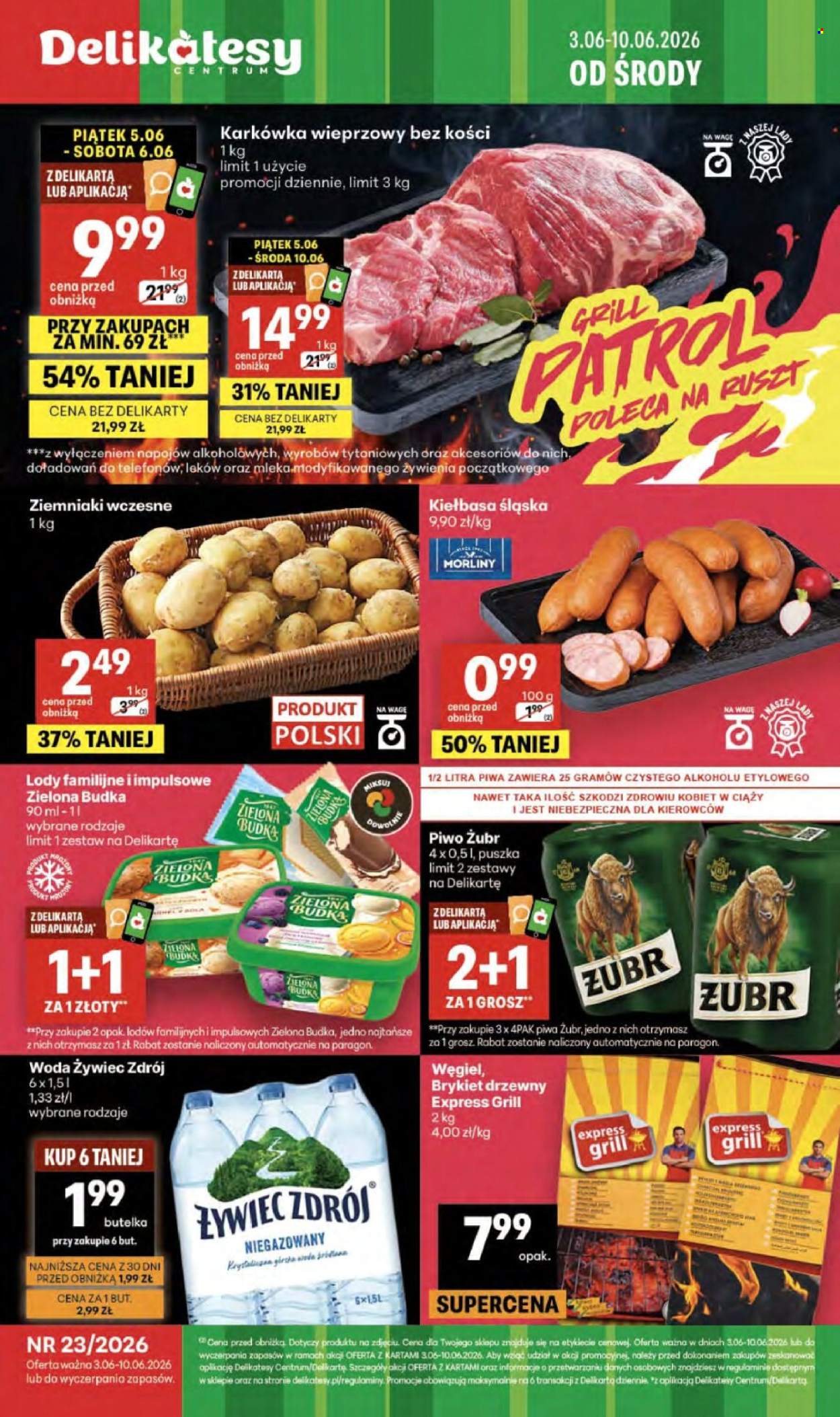 Gazetka Delikatesy Centrum - 3.06.2026 - 10.06.2026. Strona 1