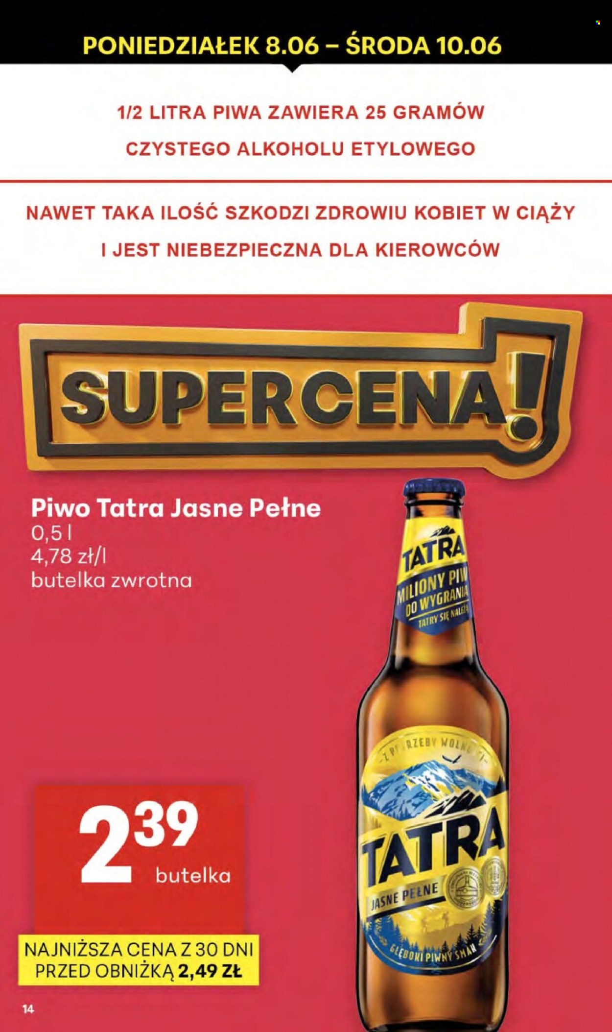 Gazetka Delikatesy Centrum - 3.06.2026 - 10.06.2026. Strona 14