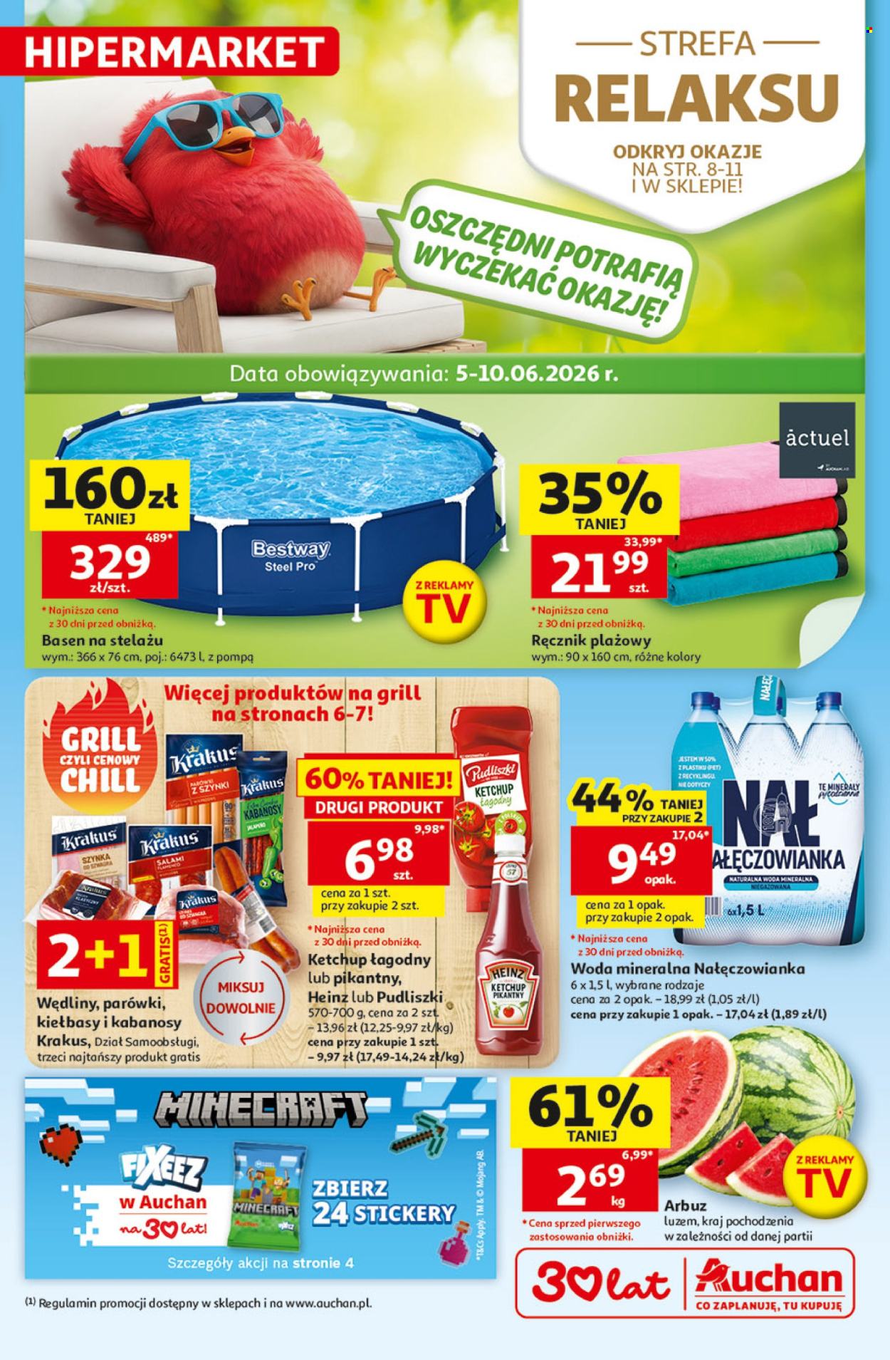 Gazetka Auchan - 5.06.2026 - 10.06.2026. Strona 1