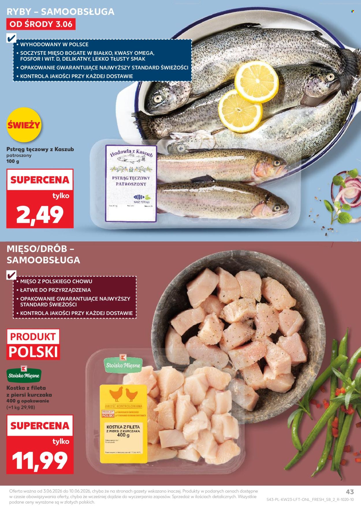 Leták Kaufland - 3.6.2026 - 10.6.2026. Strana 43