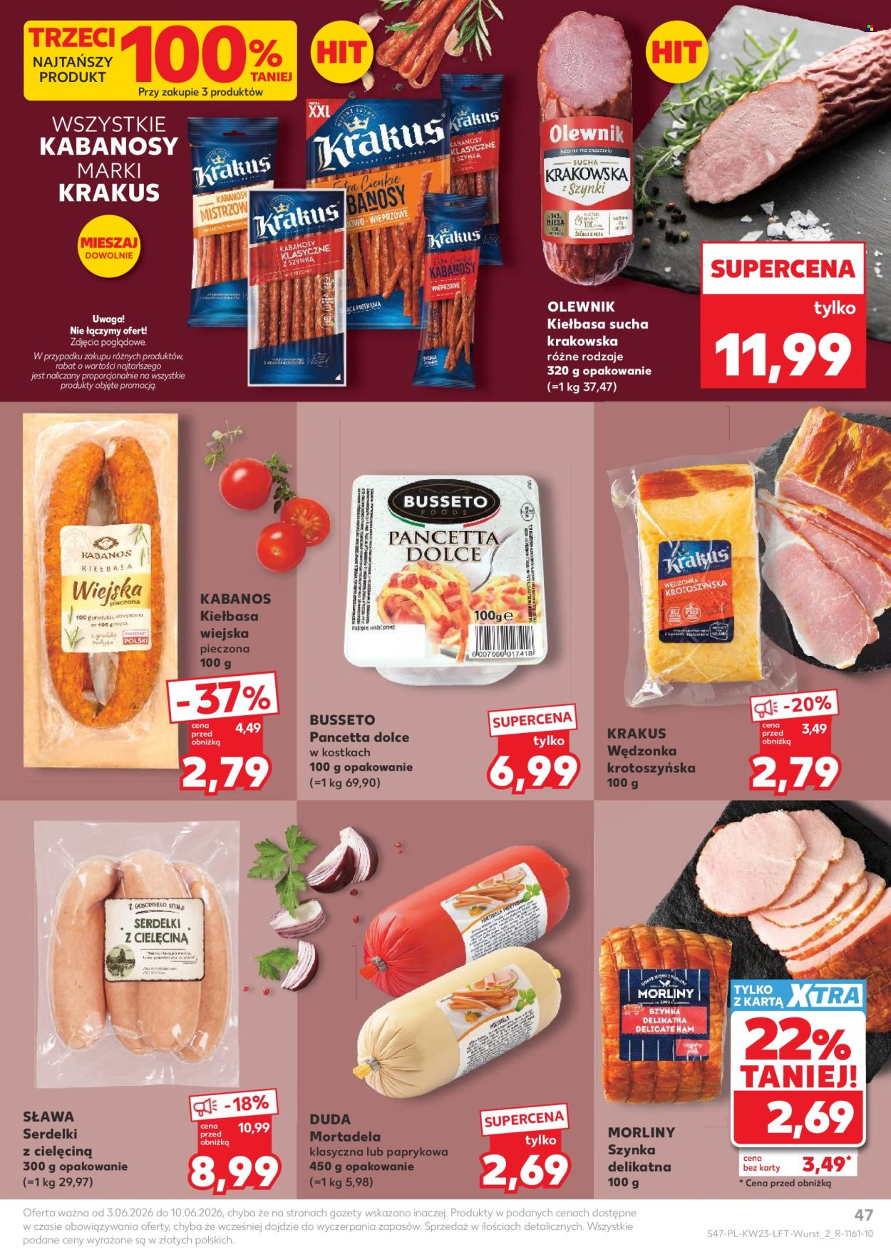 Leták Kaufland - 3.6.2026 - 10.6.2026. Strana 47