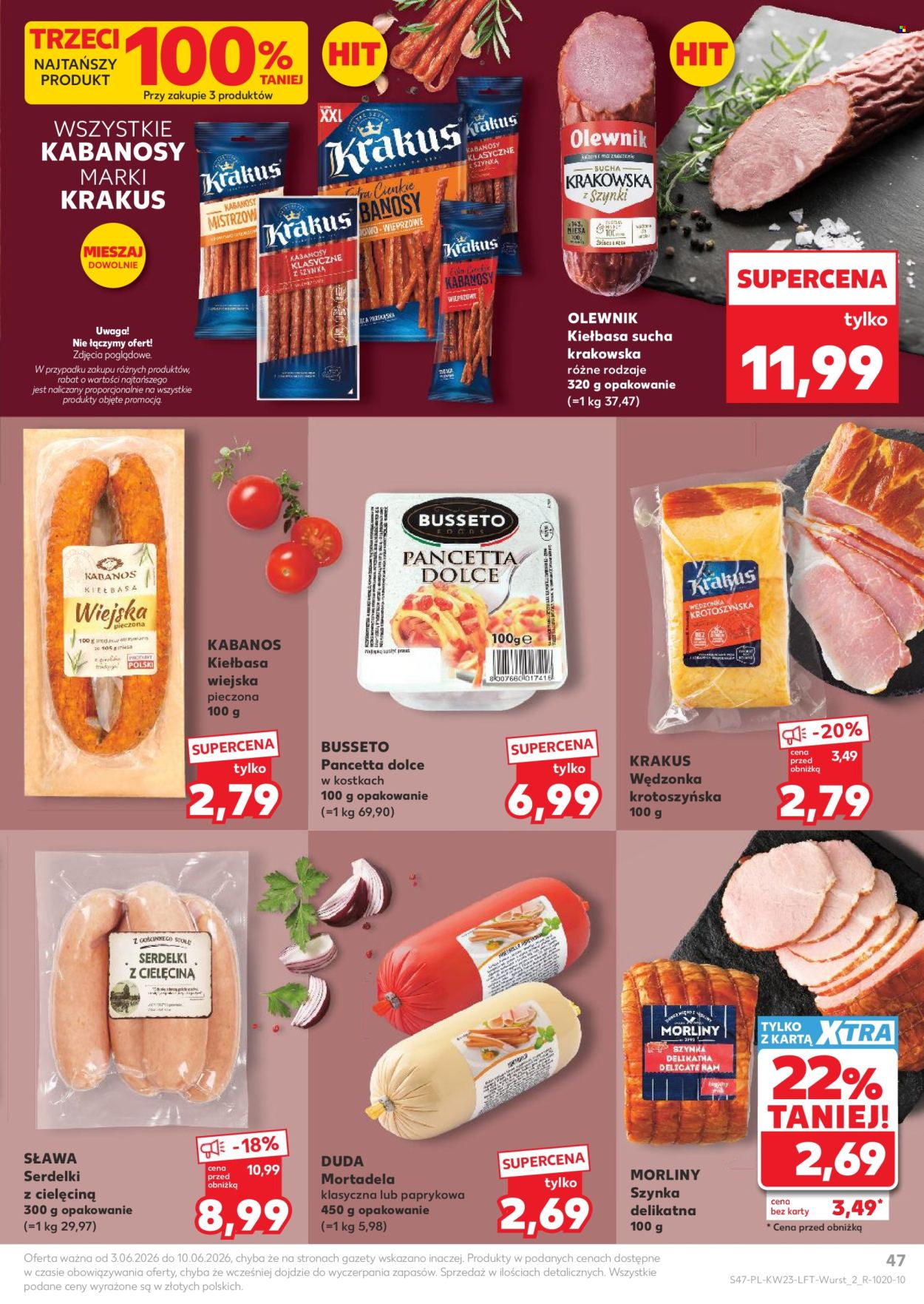 Leták Kaufland - 3.6.2026 - 10.6.2026. Strana 47