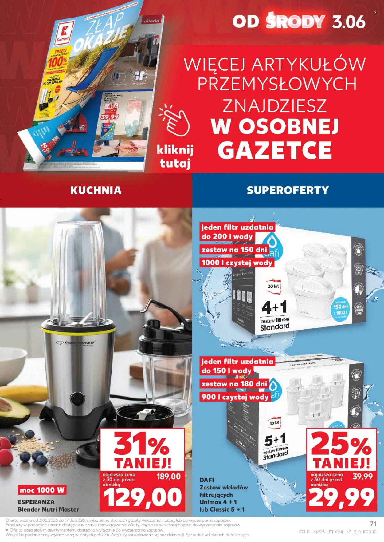 Gazetka Kaufland - 3.06.2026 - 10.06.2026. Strona 71