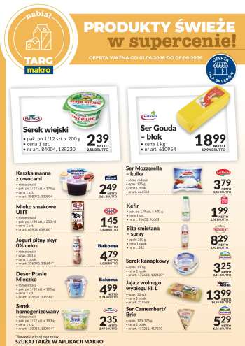 Gazetka Makro - 1.06.2026 - 6.06.2026.