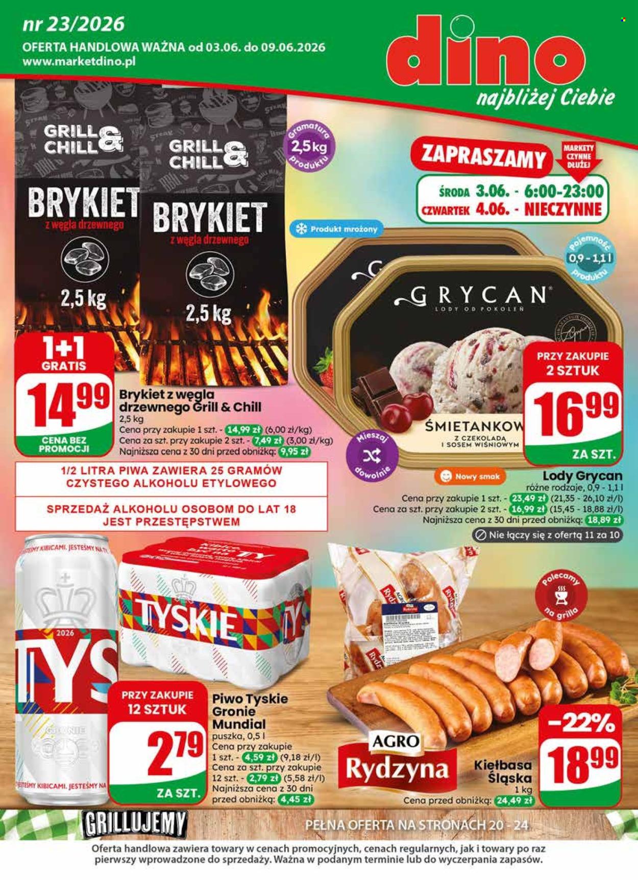Gazetka Dino - 3.06.2026 - 9.06.2026. Strona 1