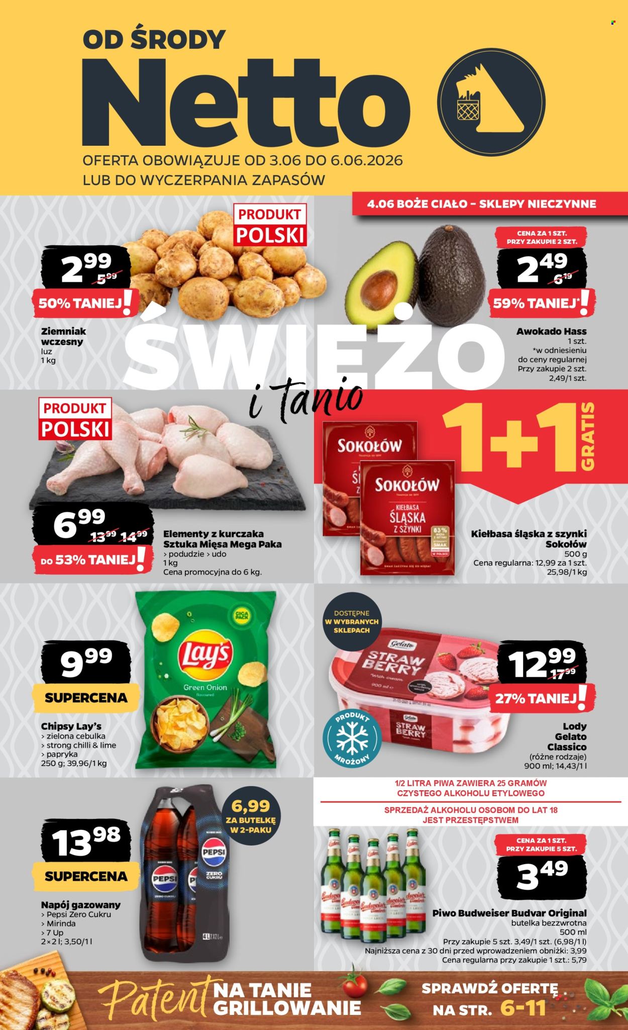 Gazetka Netto - 3.06.2026 - 6.06.2026. Strona 1