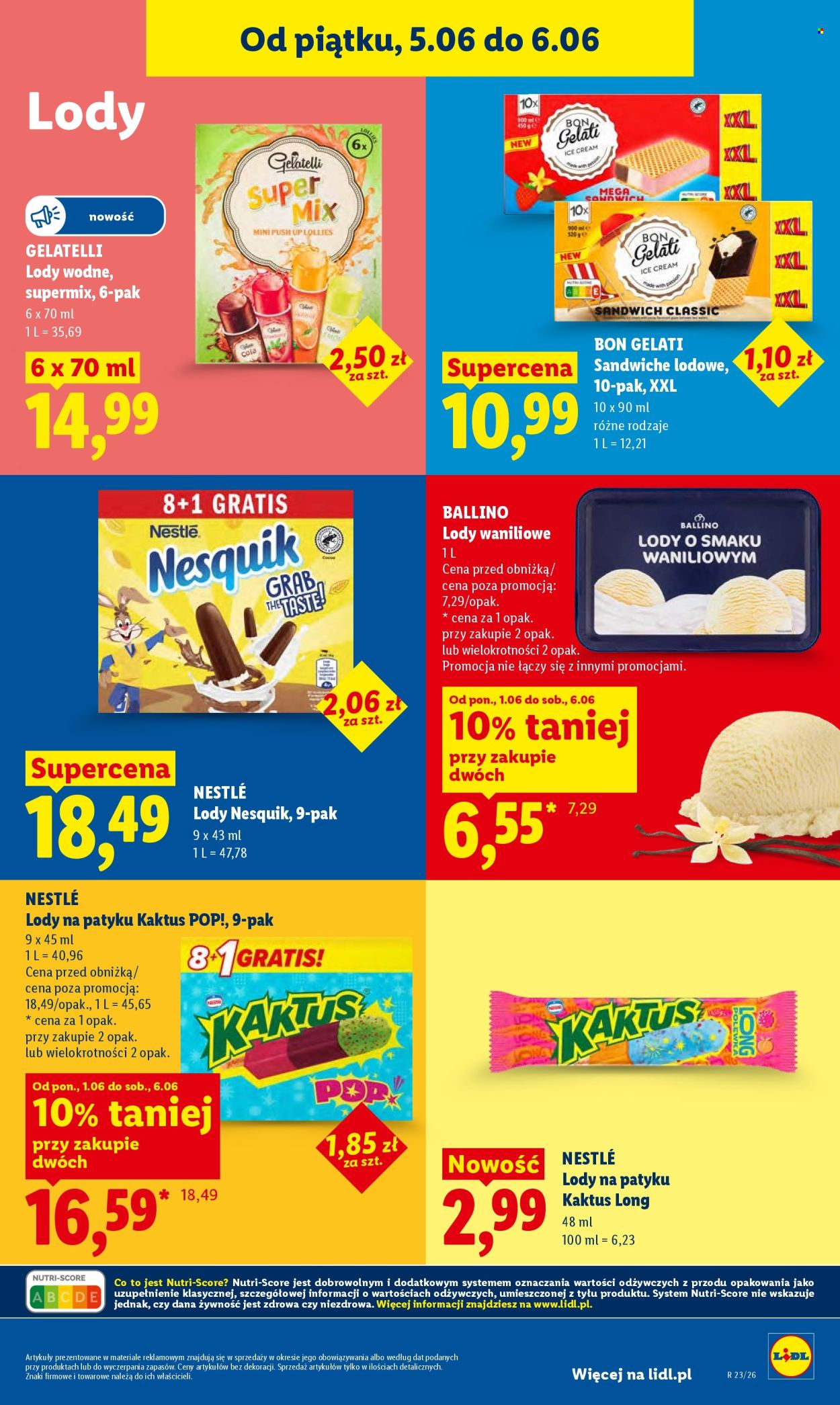Leták Lidl - 5.6.2026 - 6.6.2026. Strana 63