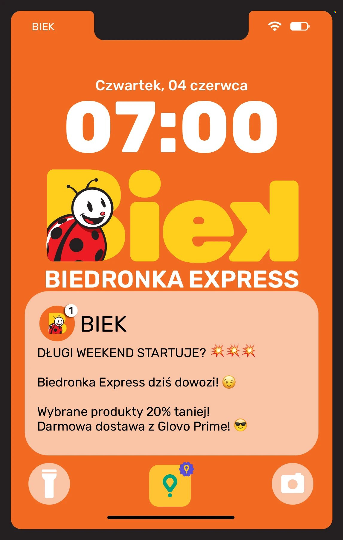 Gazetka Biedronka - 4.06.2026 - 7.06.2026. Strona 1