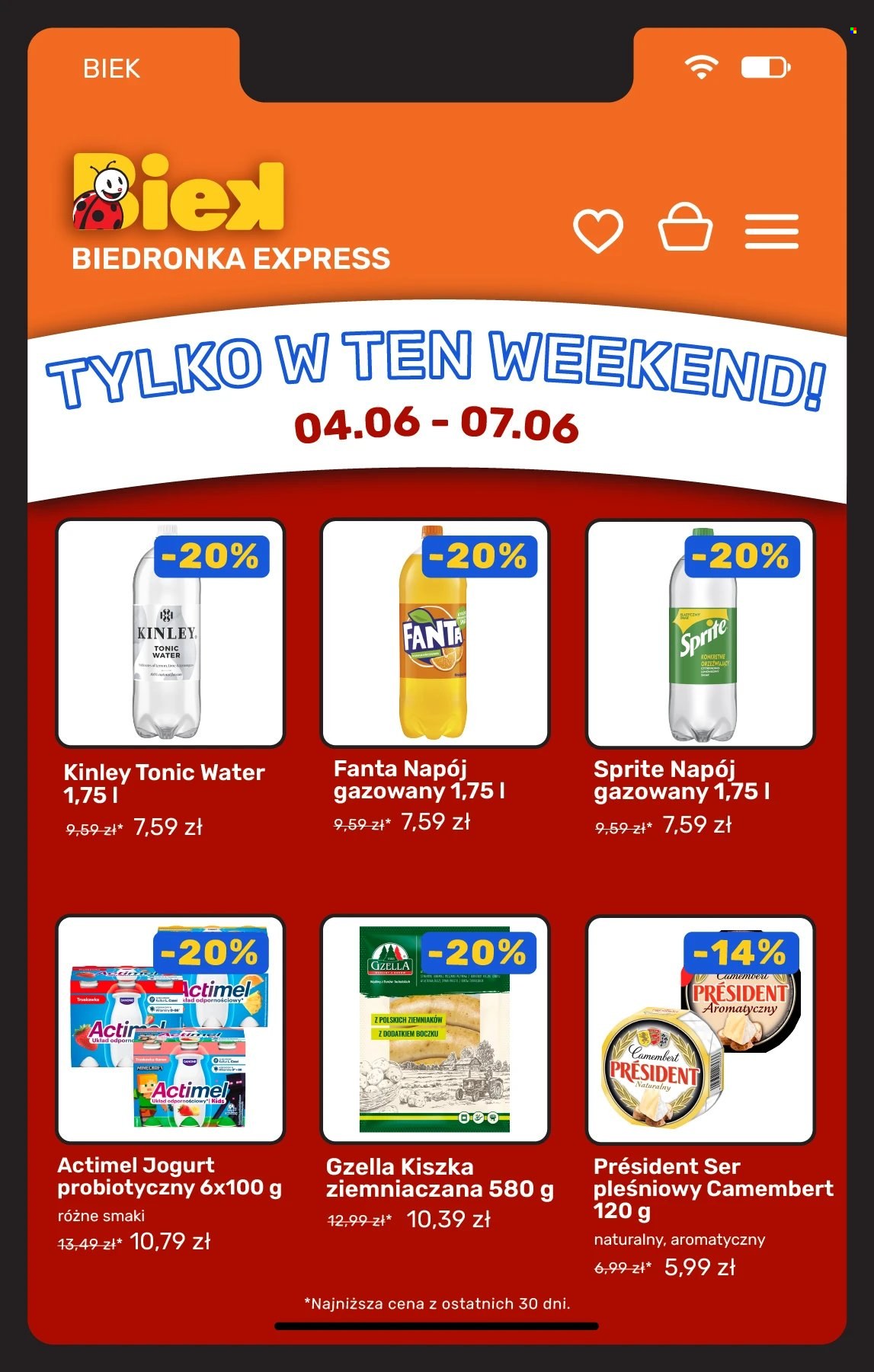 Gazetka Biedronka - 4.06.2026 - 7.06.2026. Strona 4