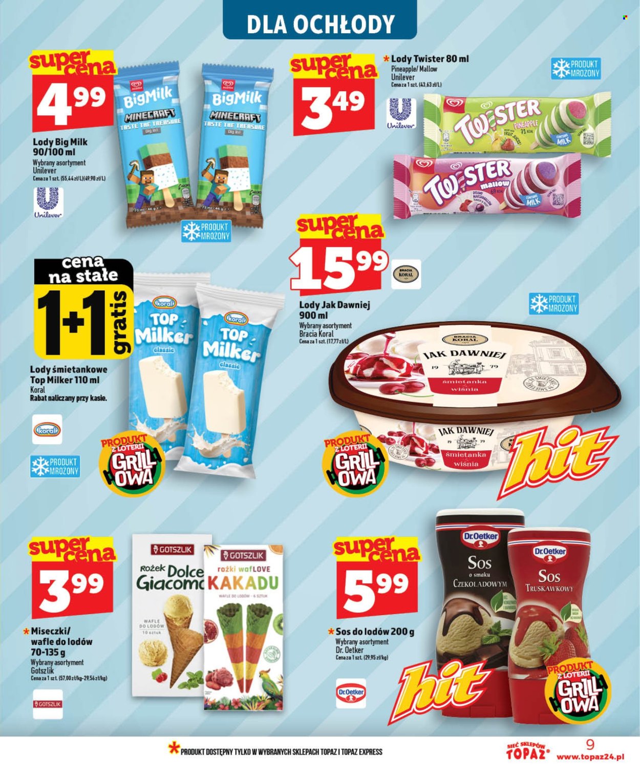 Gazetka Topaz - 3.06.2026 - 10.06.2026. Strona 9