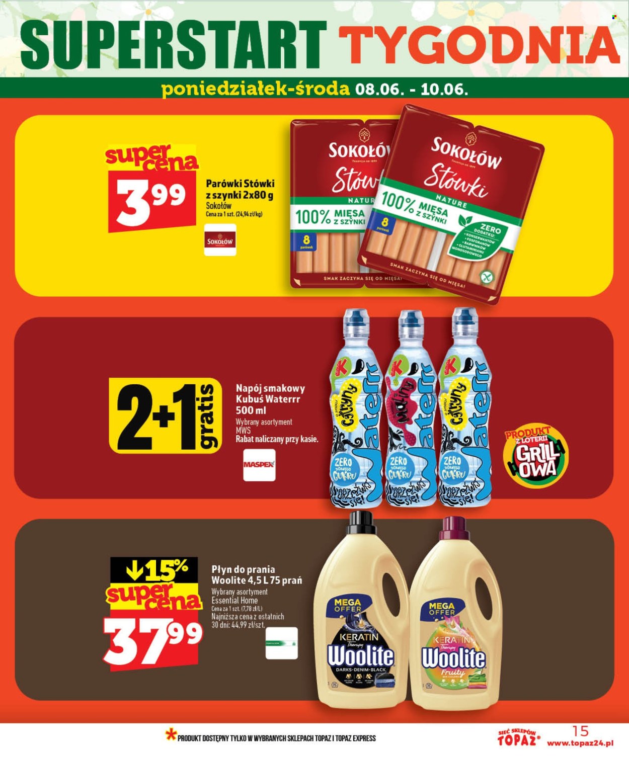 Gazetka Topaz - 3.06.2026 - 10.06.2026. Strona 15