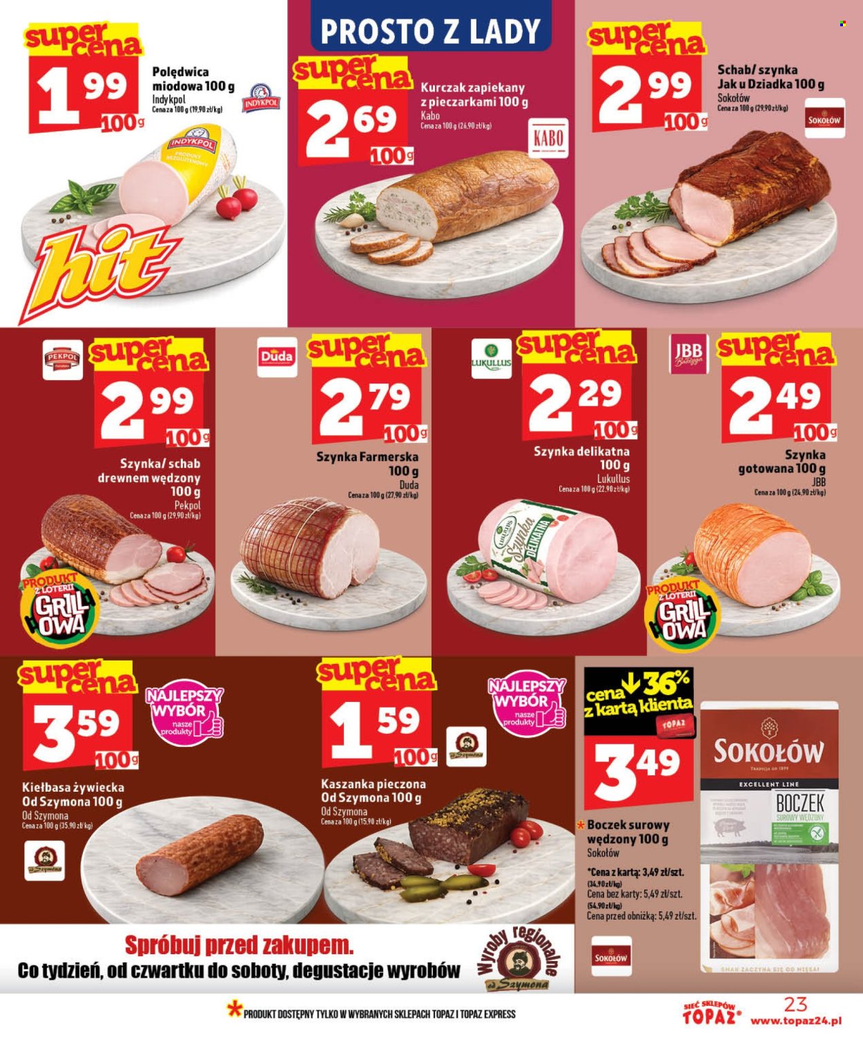 Gazetka Topaz - 3.06.2026 - 10.06.2026. Strona 23