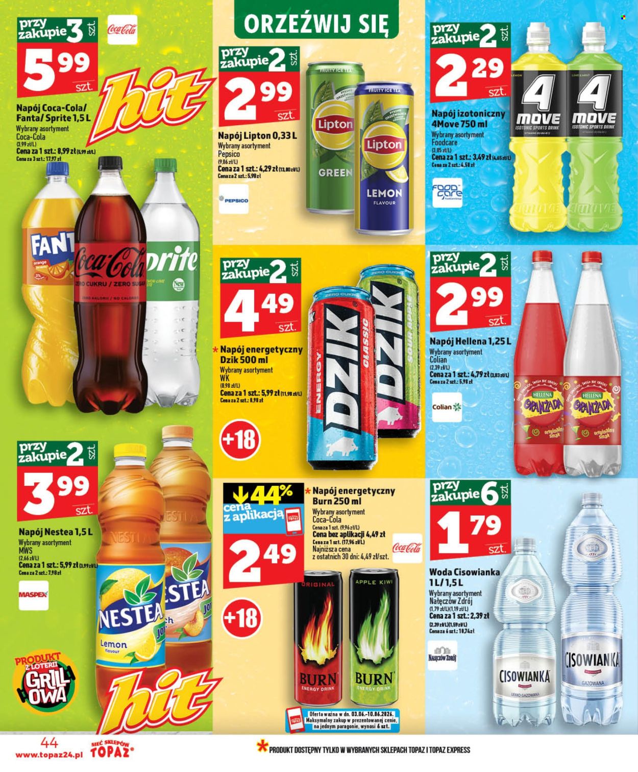 Gazetka Topaz - 3.06.2026 - 10.06.2026. Strona 44