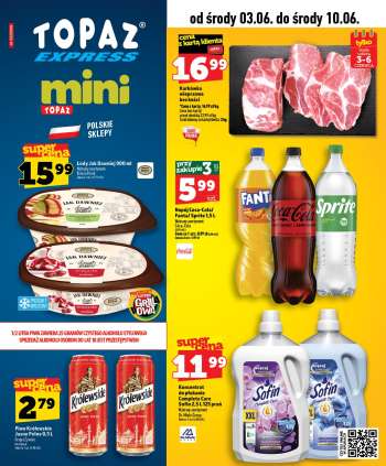Gazetka Topaz - 3.06.2026 - 10.06.2026.