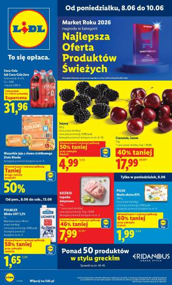 Gazetka Lidl - 8.06.2026 - 10.06.2026.