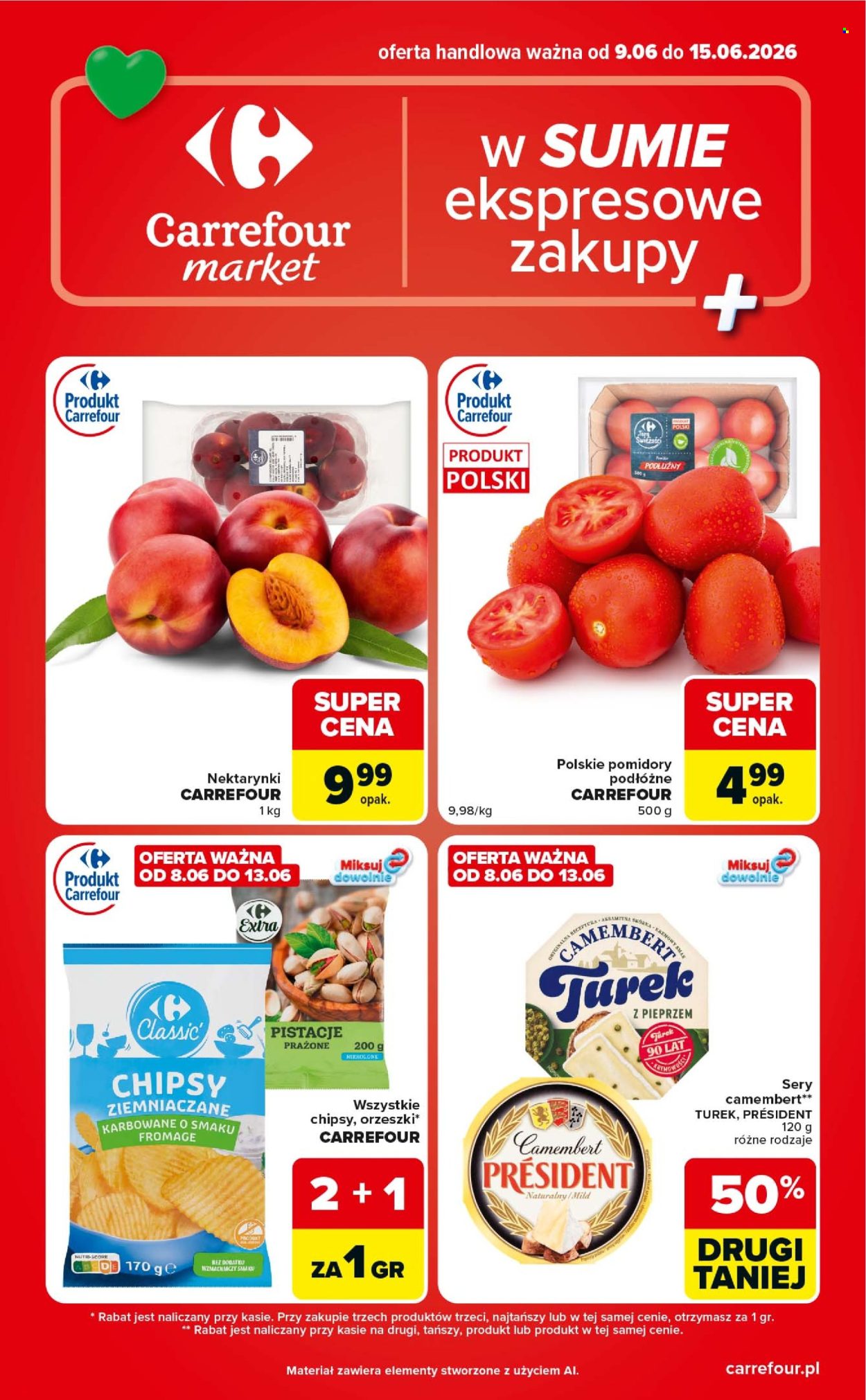 Gazetka Carrefour Market - 9.06.2026 - 15.06.2026. Strona 1