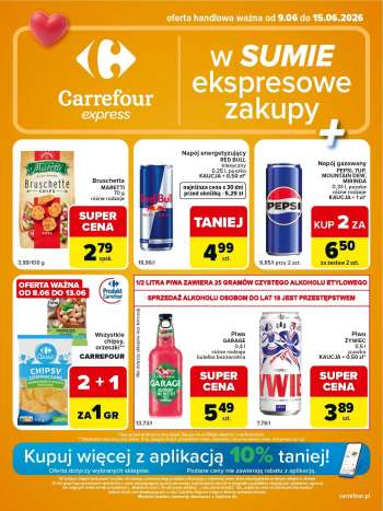 Gazetka Carrefour Express - 9.06.2026 - 15.06.2026.