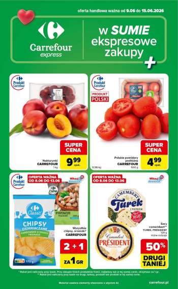 Gazetka Carrefour Express - 9.06.2026 - 15.06.2026.