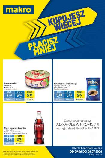 Gazetka Makro - 9.06.2026 - 6.07.2026.