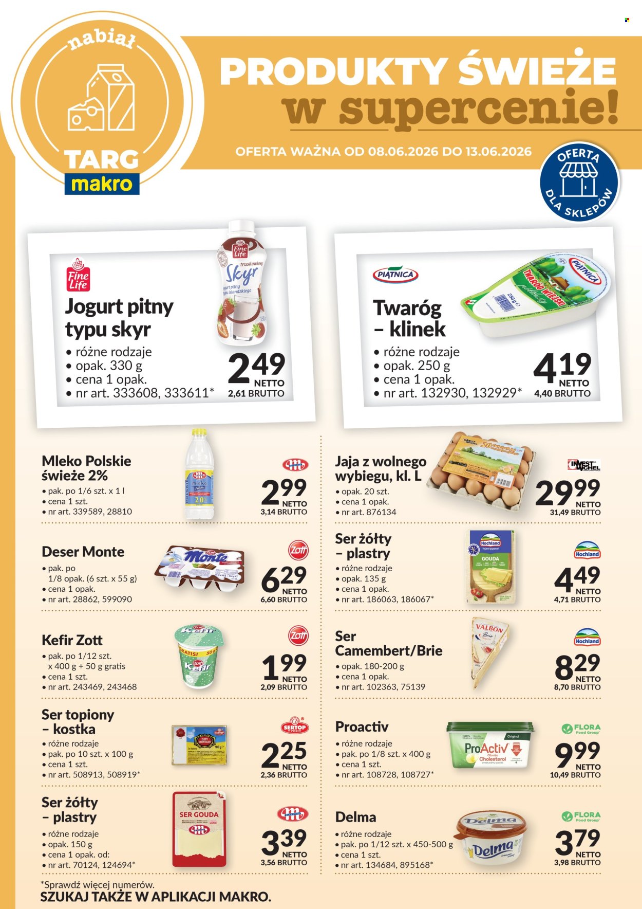 Gazetka Makro - 8.06.2026 - 13.06.2026. Strona 1