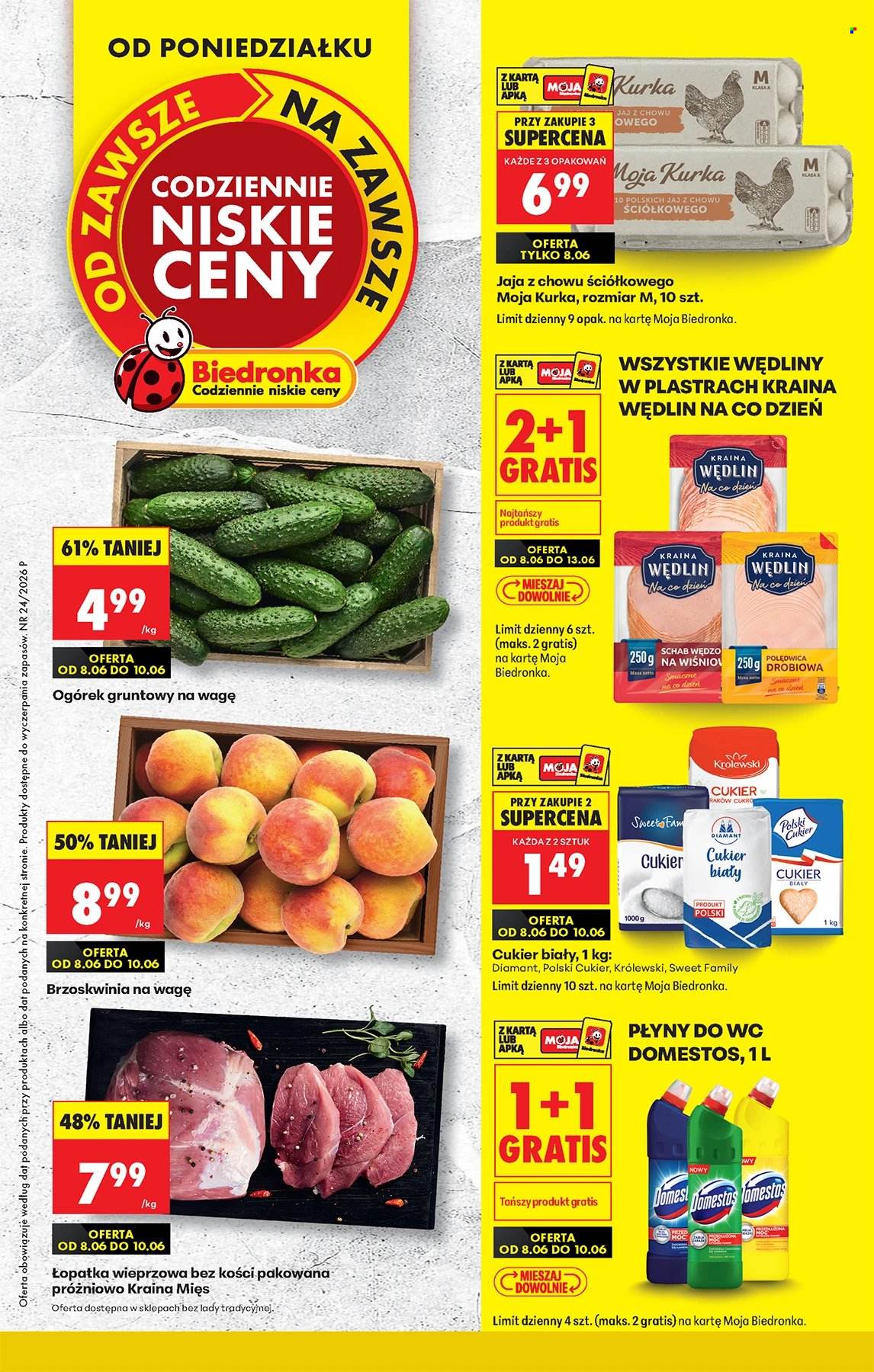 Gazetka Biedronka - 8.06.2026 - 13.06.2026. Strona 1