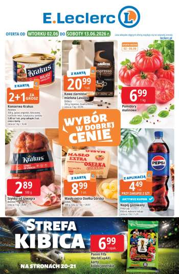 Gazetka E.Leclerc - 2.06.2026 - 13.06.2026.