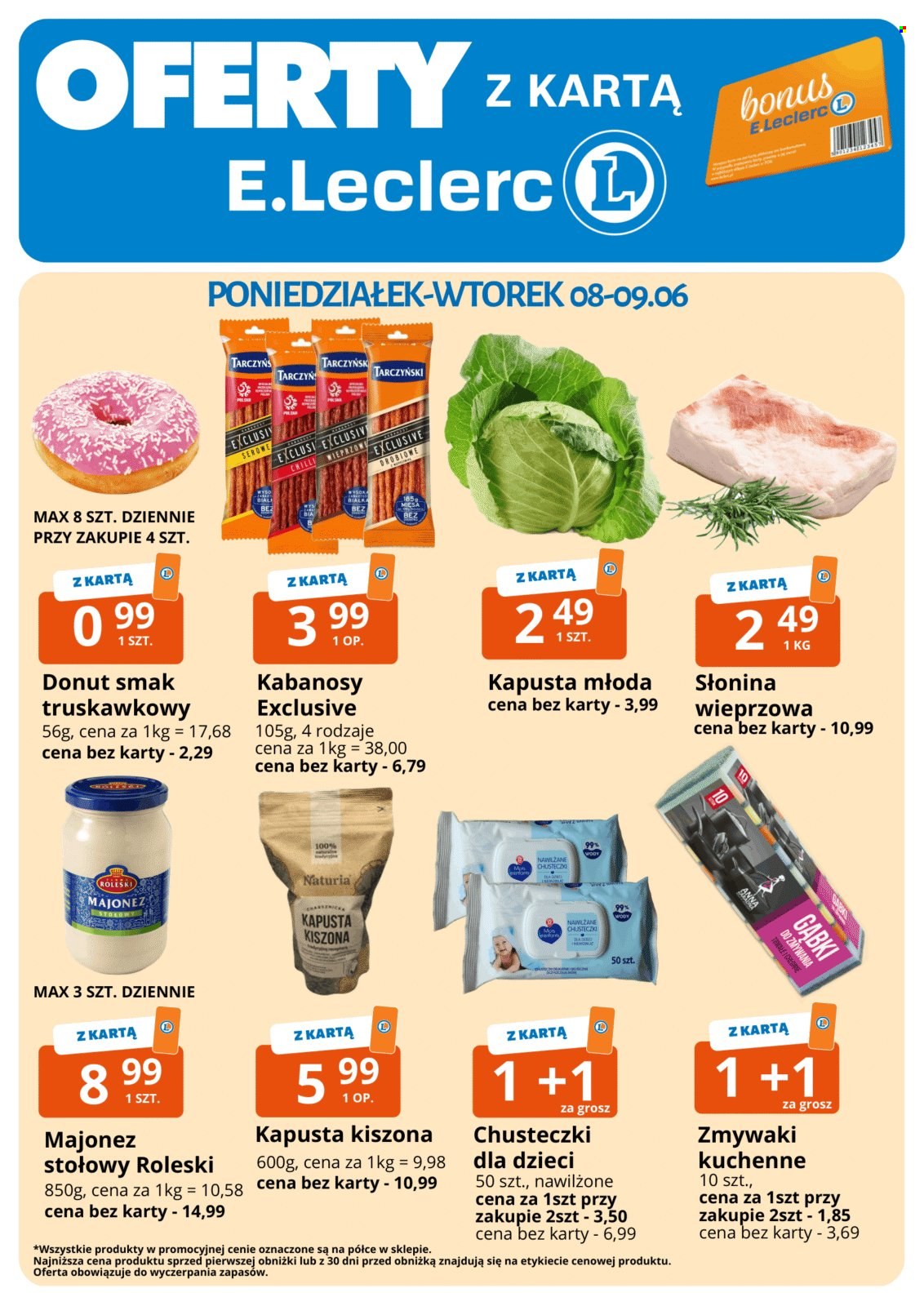 Gazetka E.Leclerc - 8.06.2026 - 13.06.2026. Strona 1