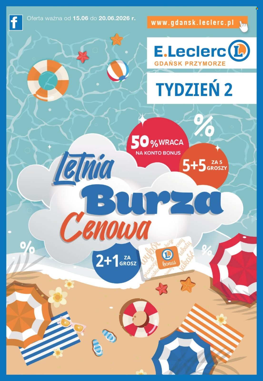 Gazetka E.Leclerc - 15.06.2026 - 20.06.2026. Strona 1