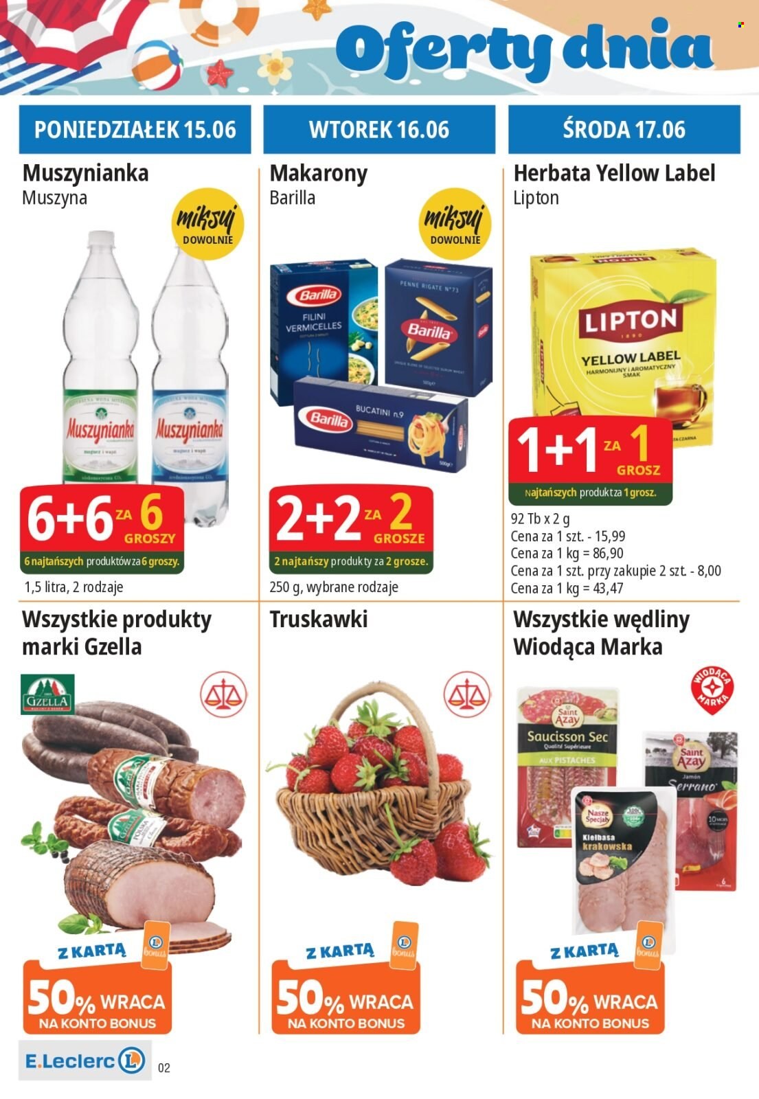 Gazetka E.Leclerc - 15.06.2026 - 20.06.2026. Strona 2