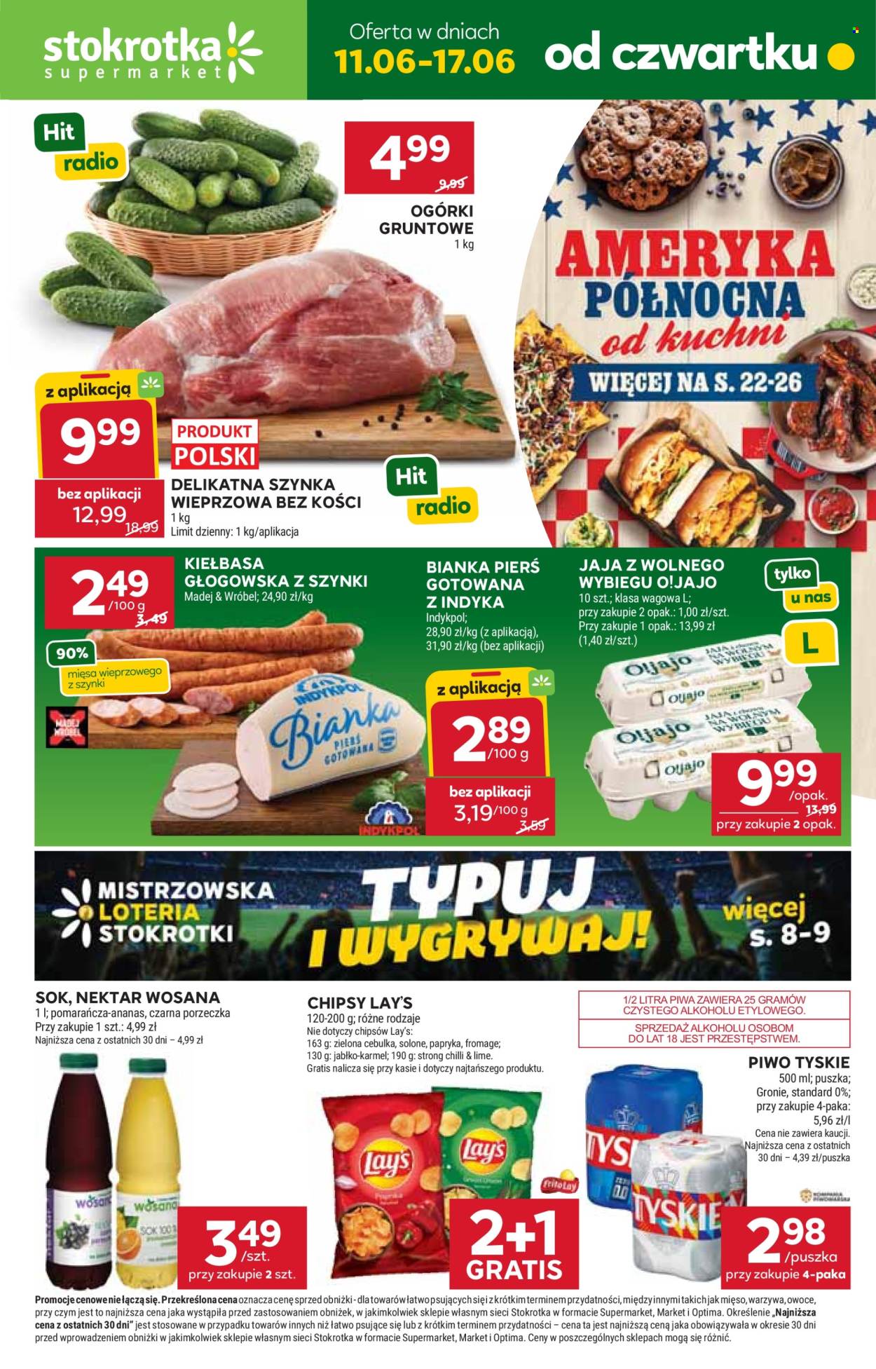 Gazetka Stokrotka Supermarket - 11.06.2026 - 17.06.2026. Strona 1