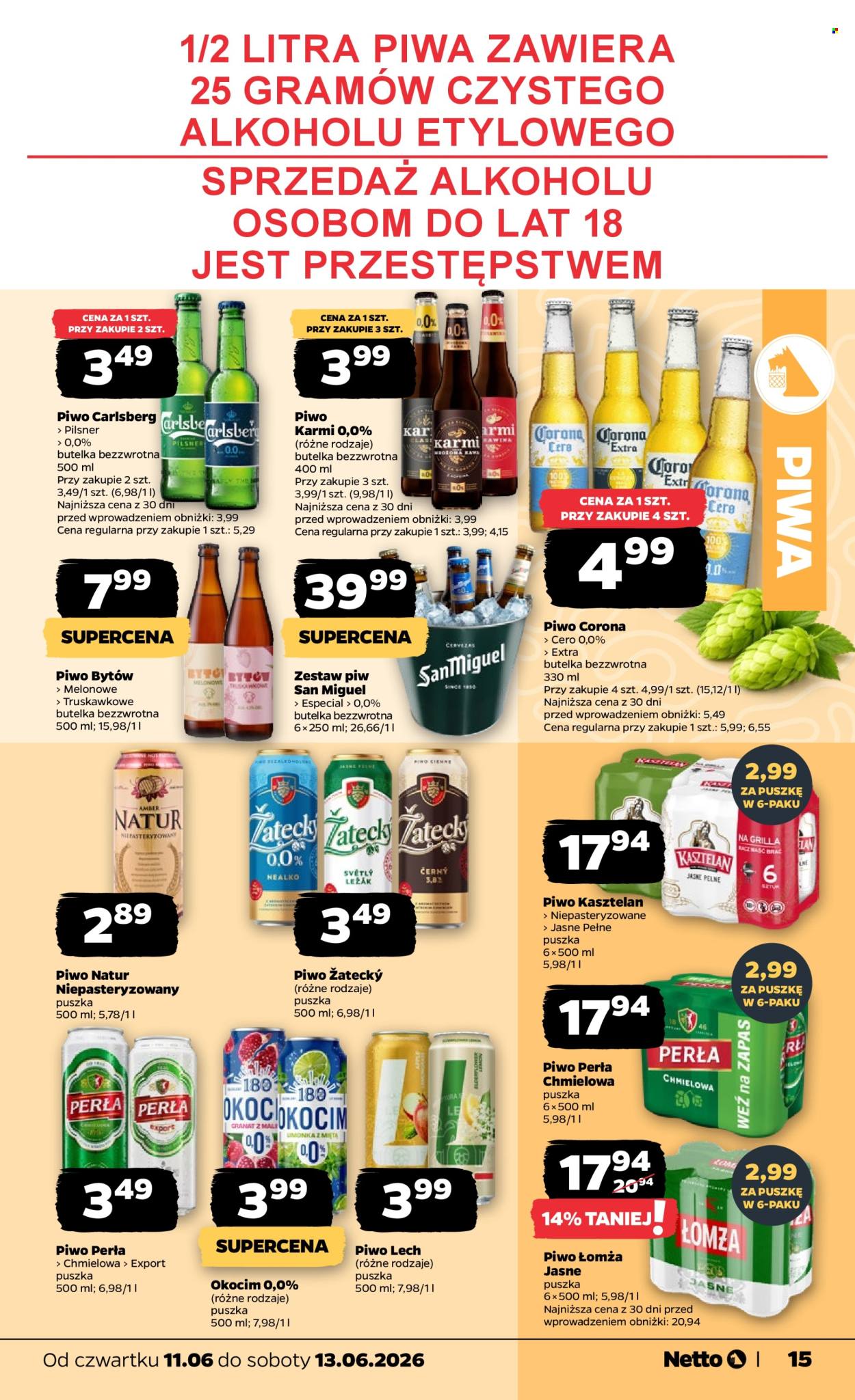 Leták Netto - 11.6.2026 - 13.6.2026. Strana 15