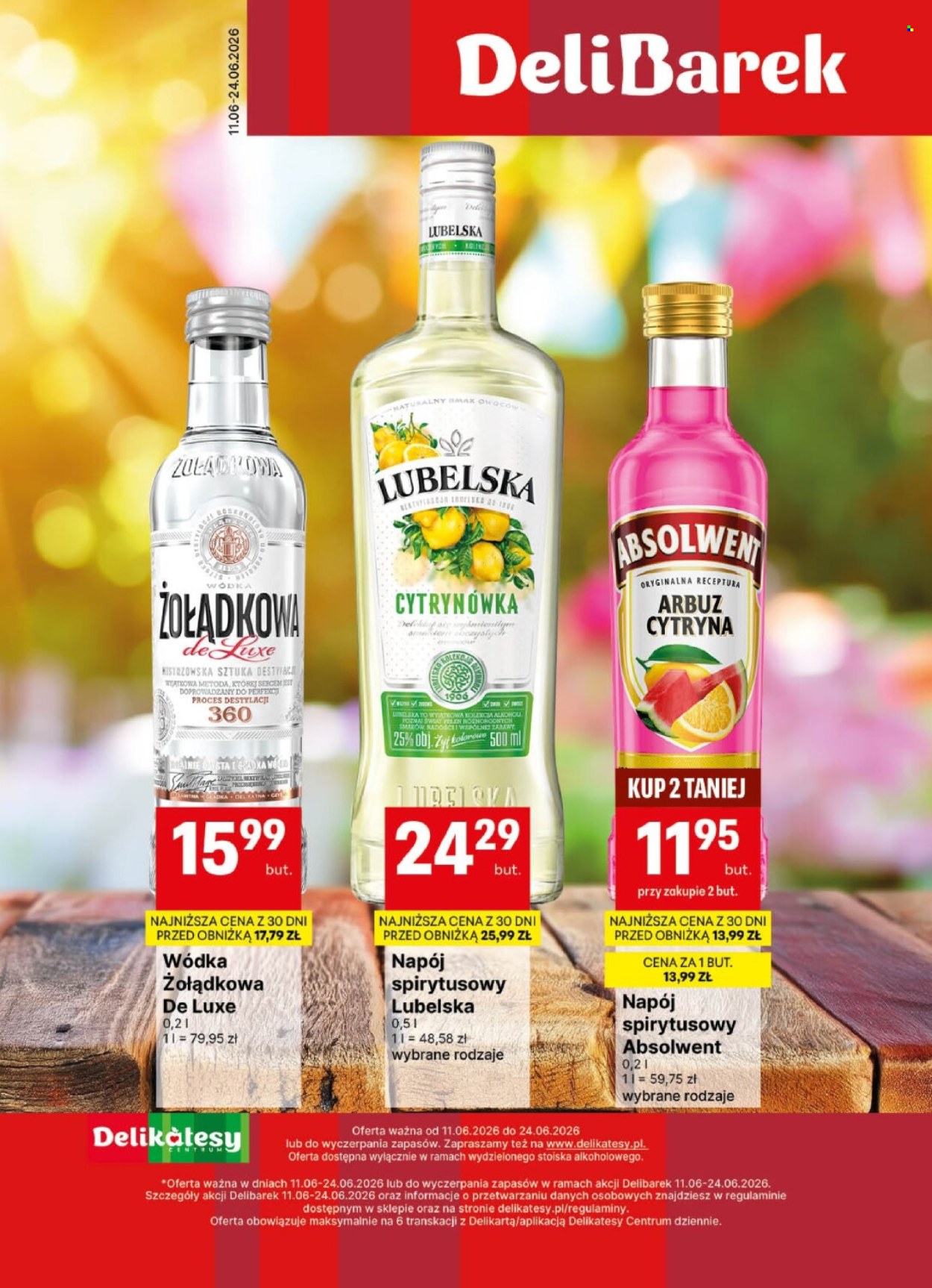 Gazetka Delikatesy Centrum - 11.06.2026 - 24.06.2026. Strona 1
