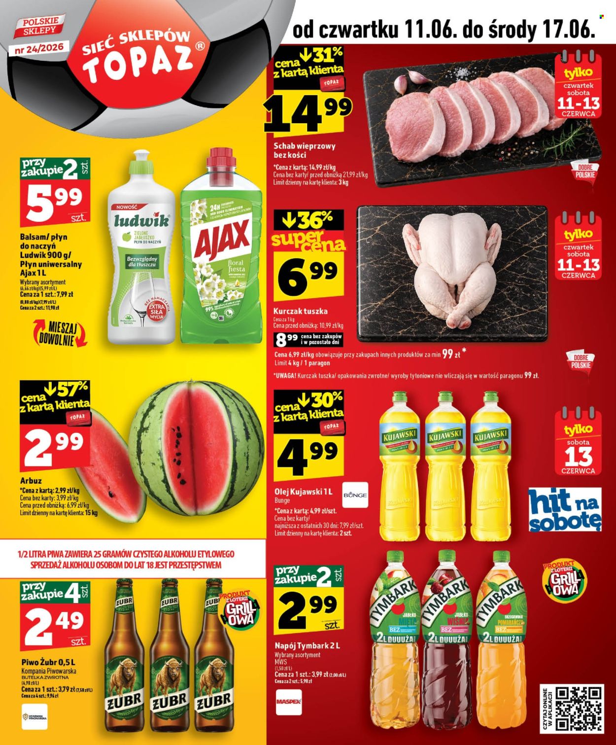 Gazetka Topaz - 11.06.2026 - 17.06.2026. Strona 1