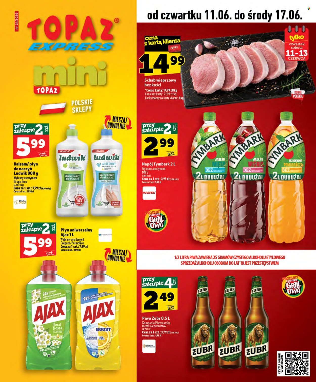 Gazetka Topaz - 11.06.2026 - 17.06.2026. Strona 1