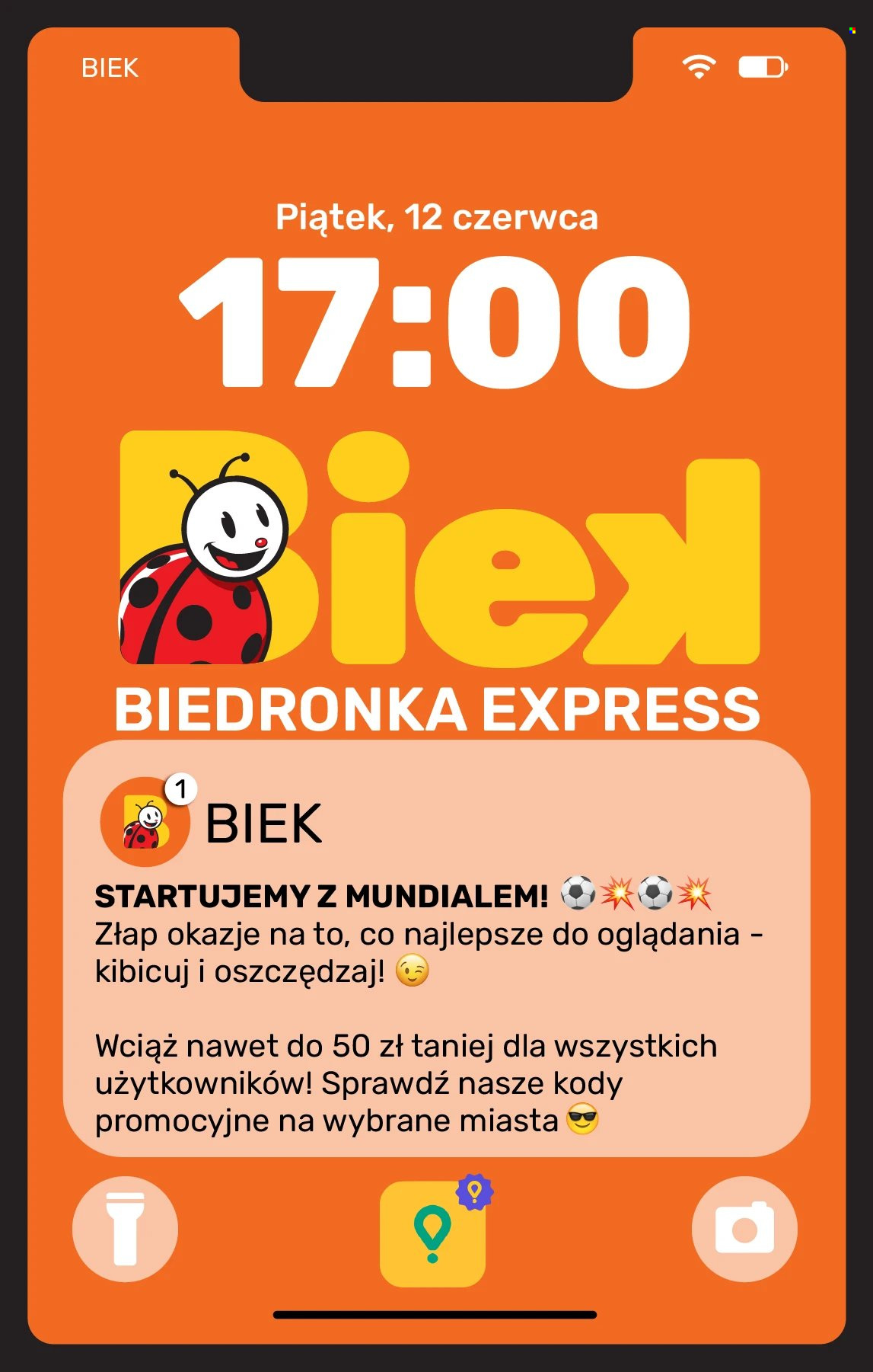 Gazetka Biedronka - 12.06.2026 - 14.06.2026. Strona 1