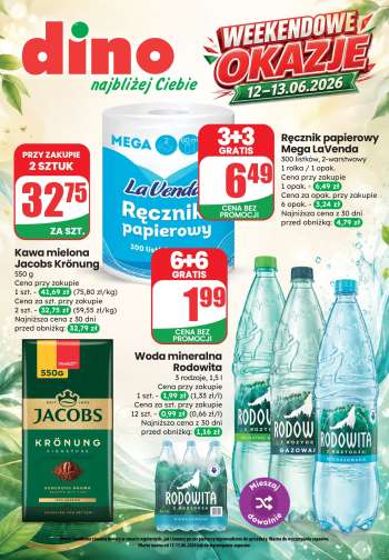 Gazetka Dino - 12.06.2026 - 13.06.2026.