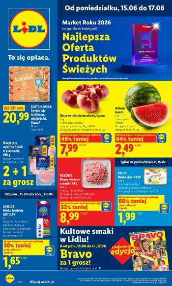 Gazetka Lidl - 15.06.2026 - 17.06.2026.