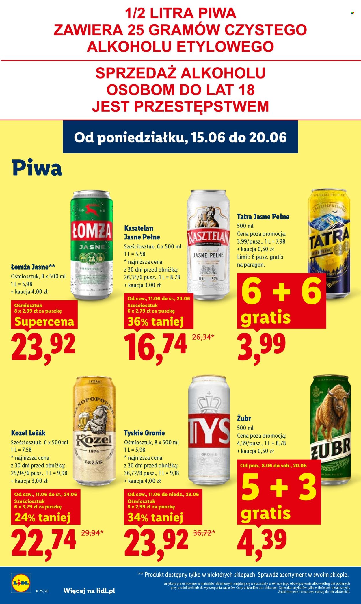 Leták Lidl - 15.6.2026 - 17.6.2026. Strana 78