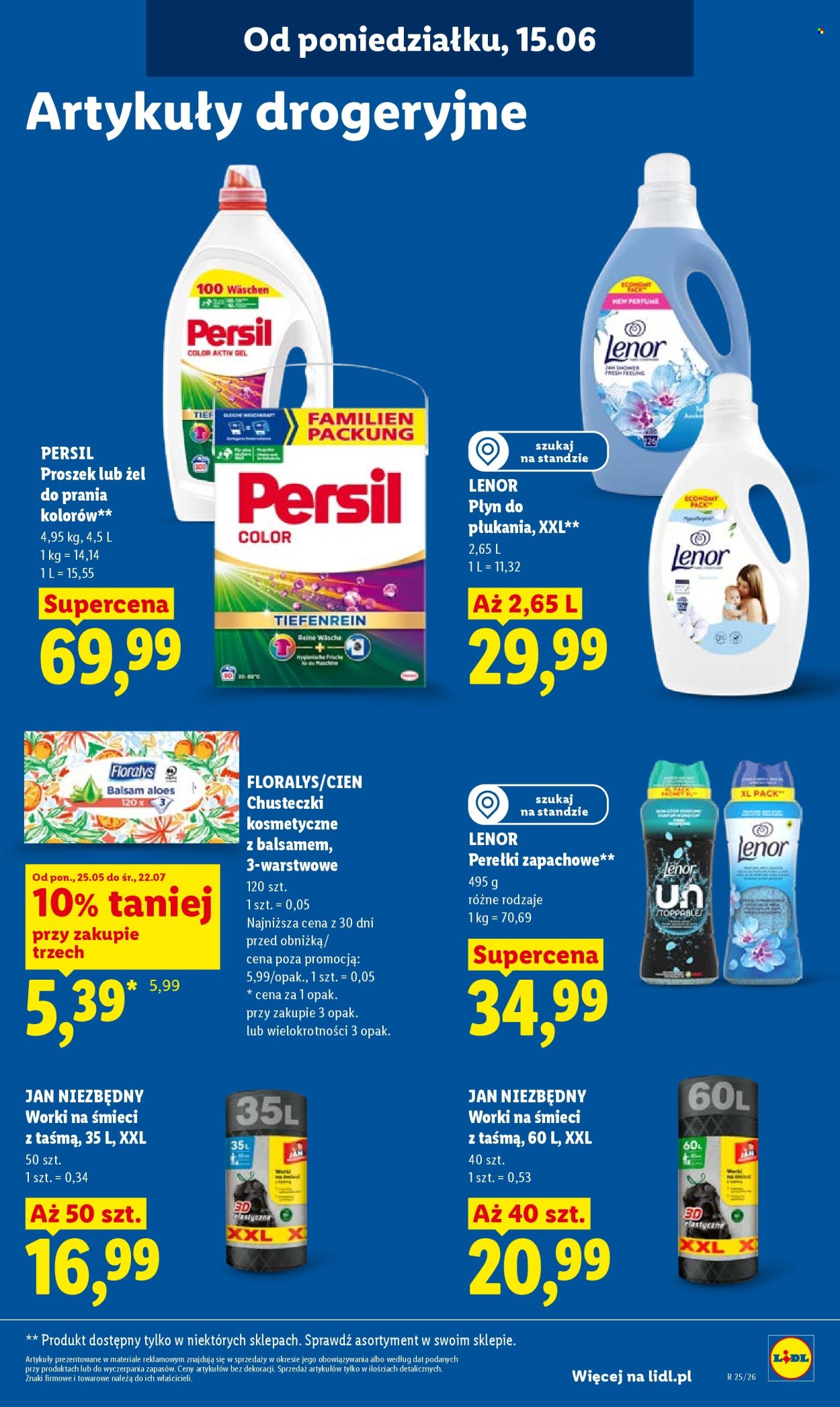 Leták Lidl - 15.6.2026 - 17.6.2026. Strana 95