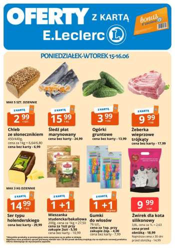Gazetka E.Leclerc - 14.06.2026 - 20.06.2026.