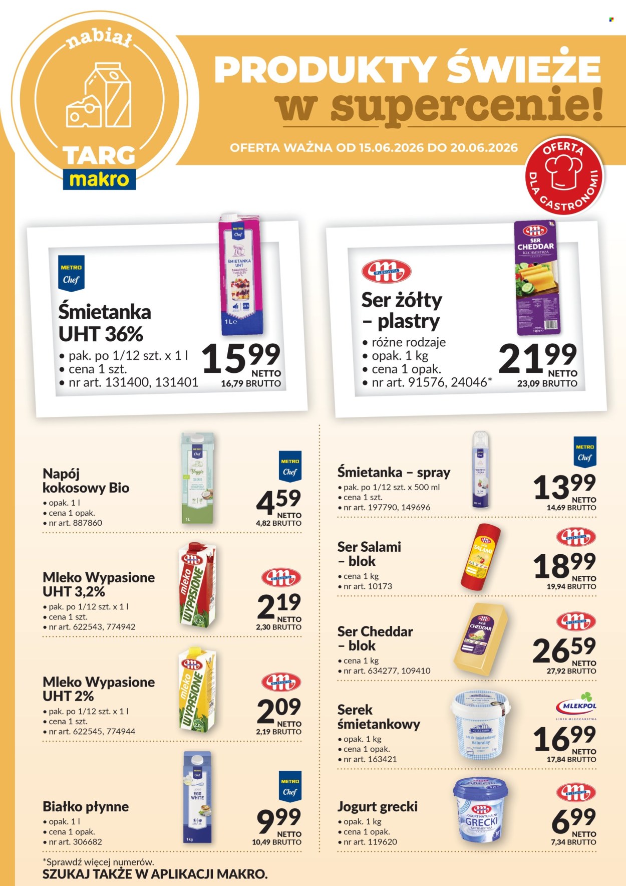 Gazetka Makro - 15.06.2026 - 20.06.2026. Strona 3