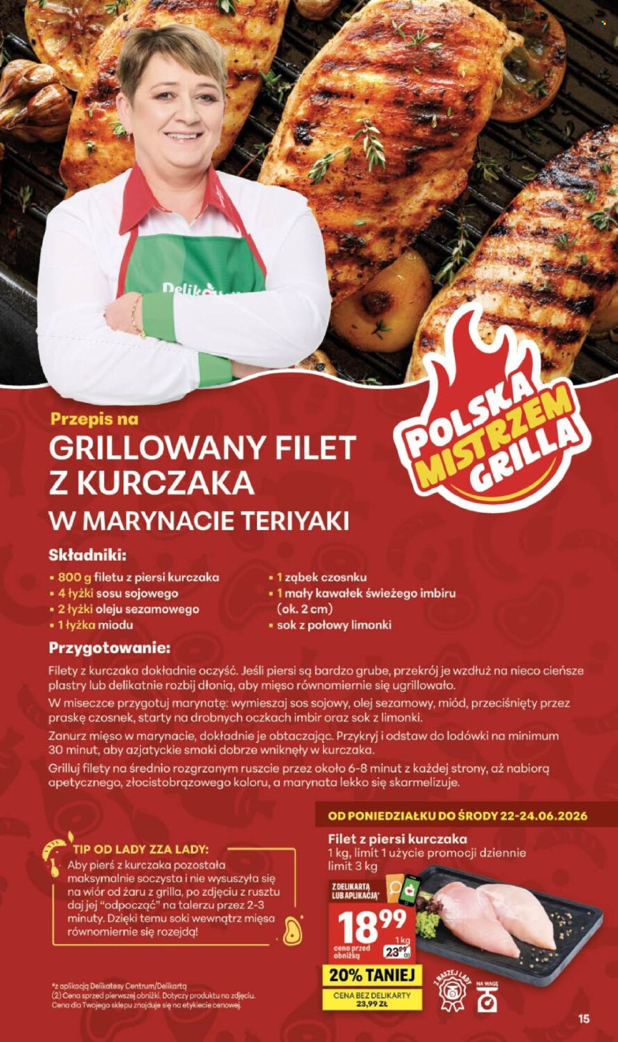 Gazetka Delikatesy Centrum - 18.06.2026 - 24.06.2026. Strona 15