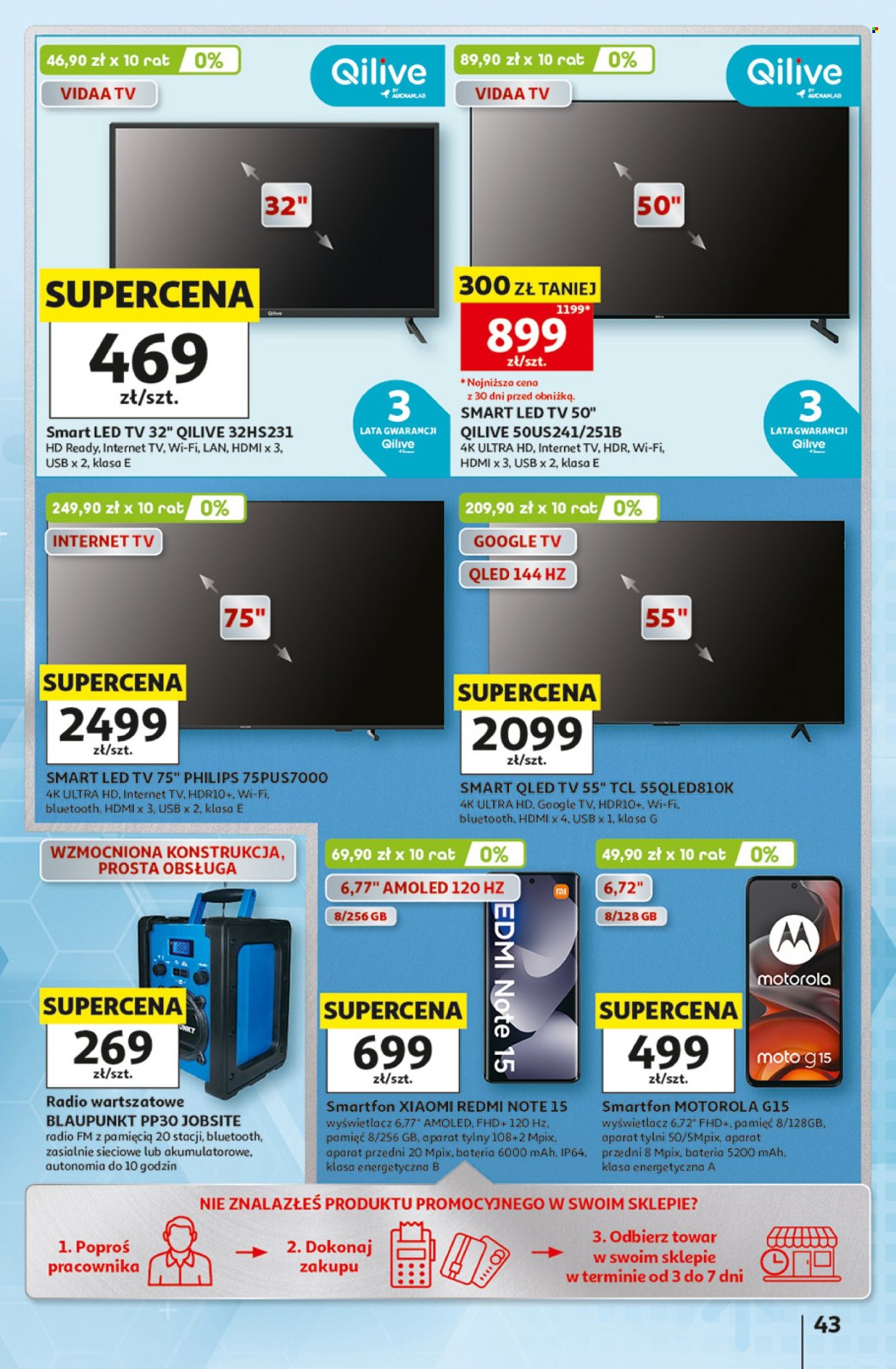 Gazetka Auchan - 18.06.2026 - 24.06.2026. Strona 43