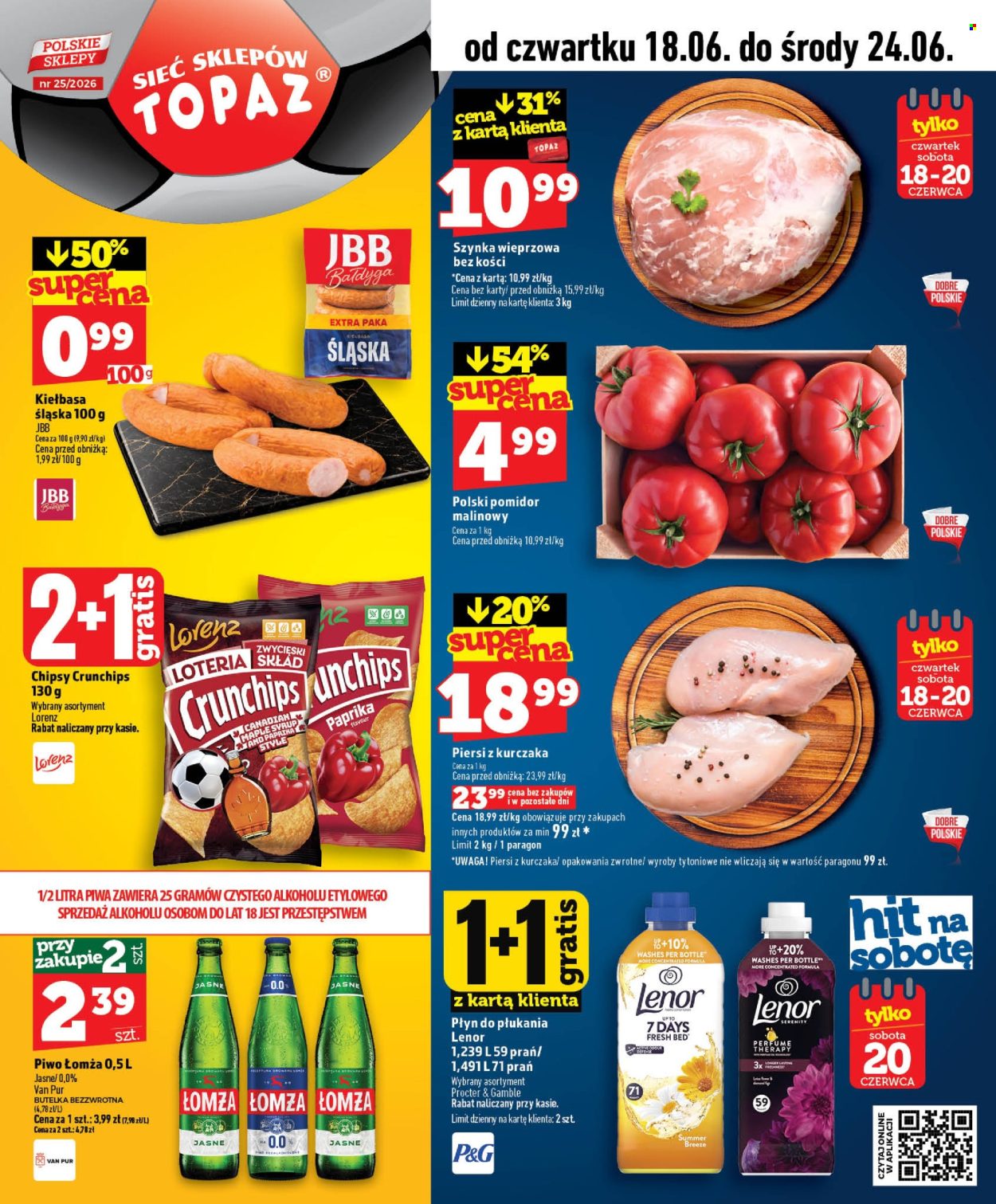 Gazetka Topaz - 18.06.2026 - 24.06.2026. Strona 1