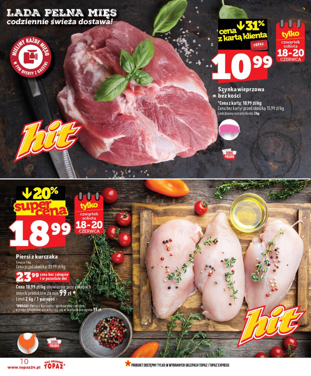 Gazetka Topaz - 18.06.2026 - 24.06.2026. Strona 10