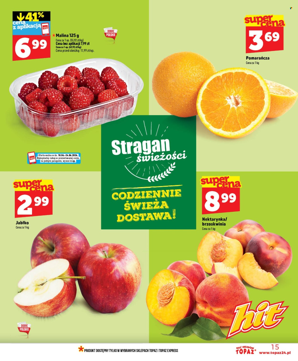 Gazetka Topaz - 18.06.2026 - 24.06.2026. Strona 15