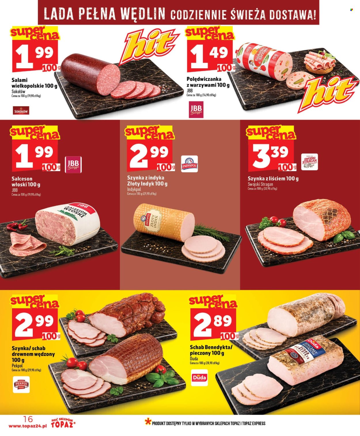 Gazetka Topaz - 18.06.2026 - 24.06.2026. Strona 16