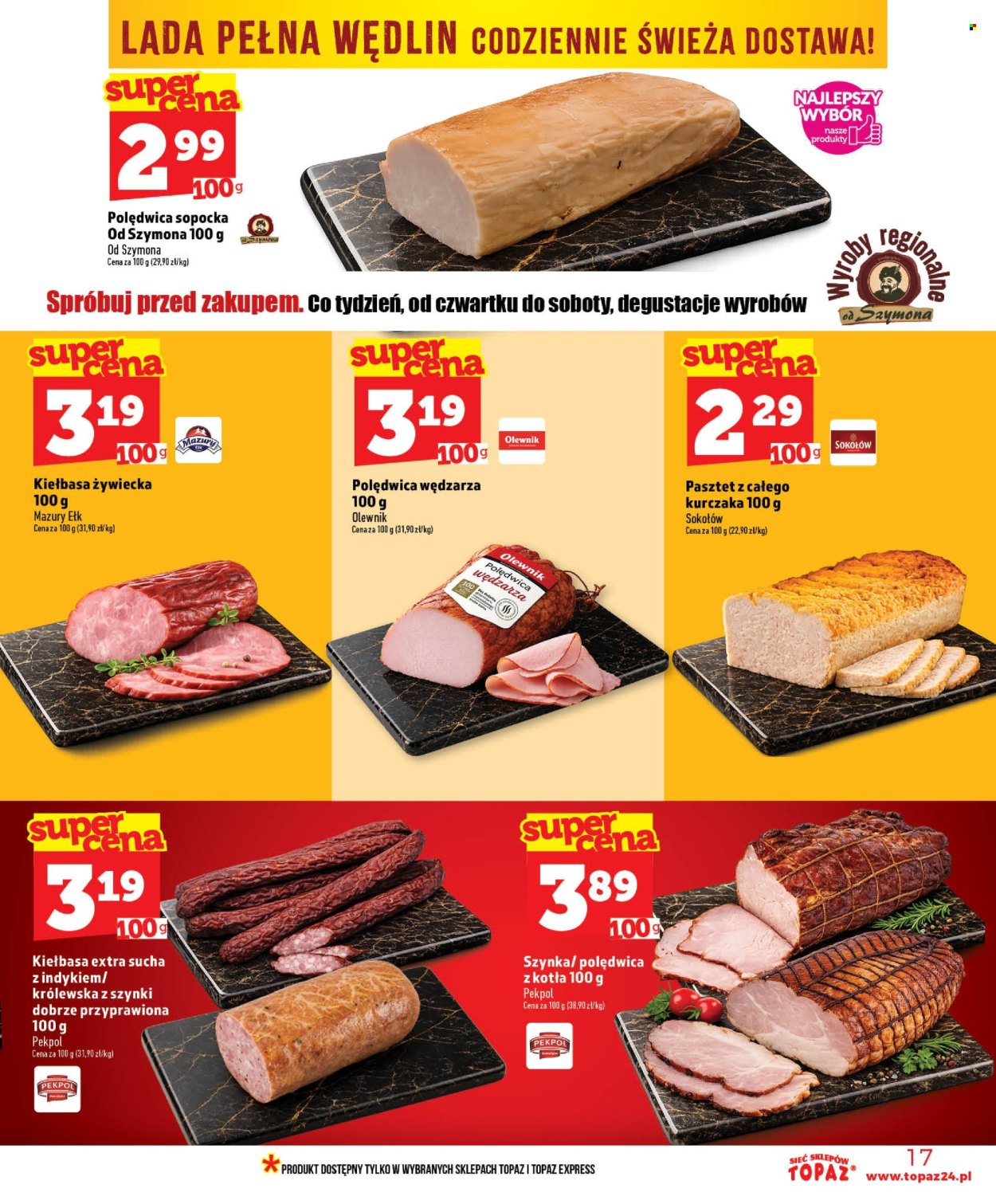 Gazetka Topaz - 18.06.2026 - 24.06.2026. Strona 17