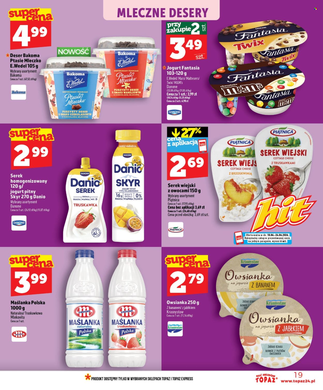 Gazetka Topaz - 18.06.2026 - 24.06.2026. Strona 19
