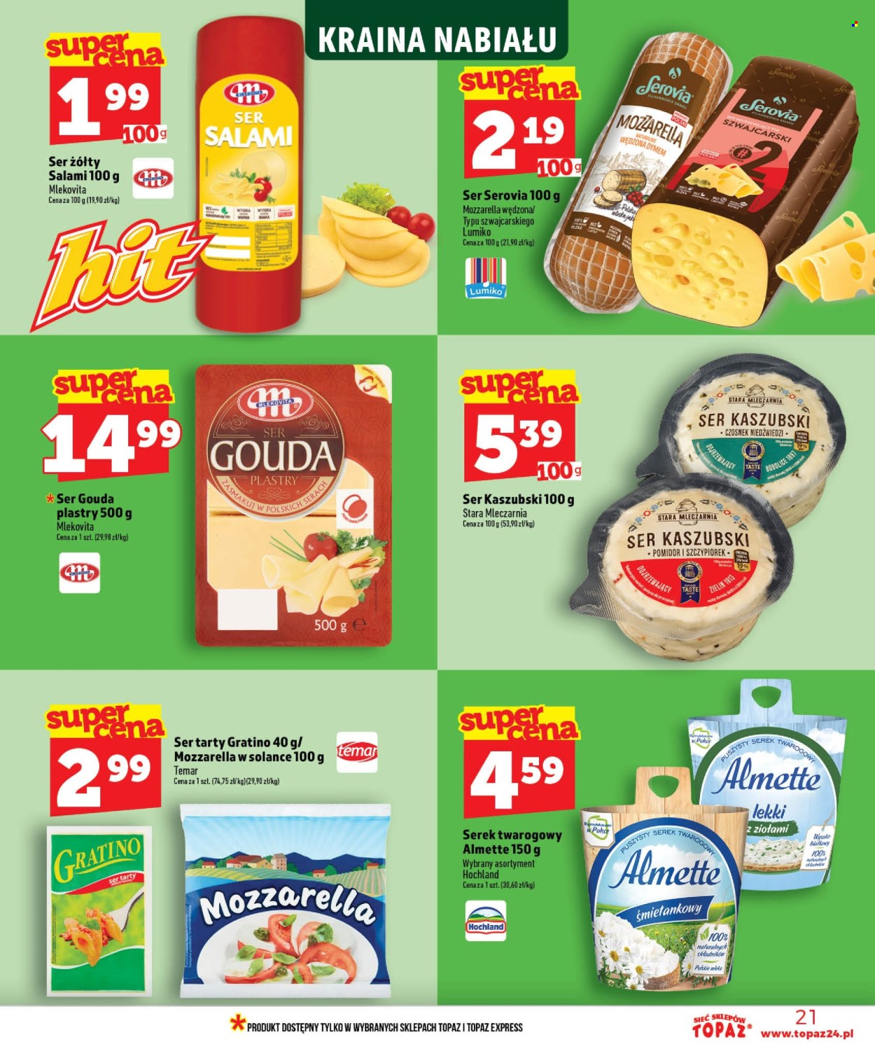 Gazetka Topaz - 18.06.2026 - 24.06.2026. Strona 21